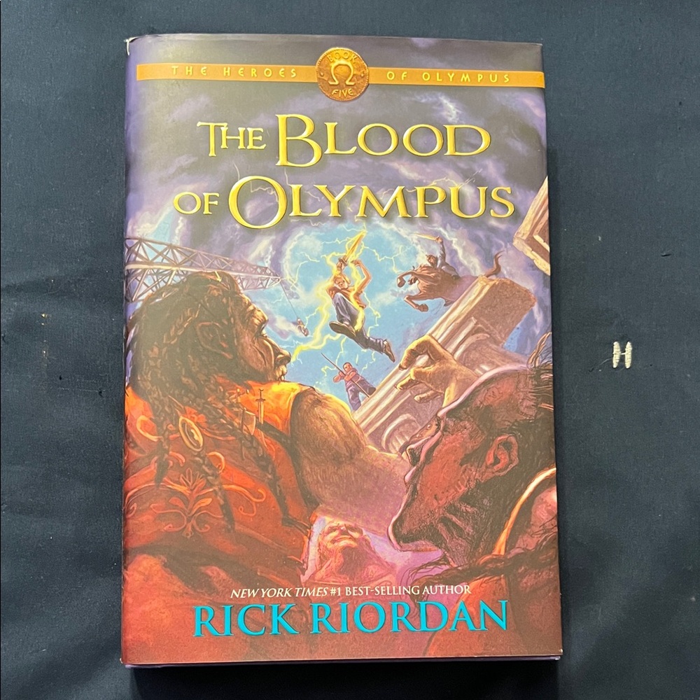 The Blood of Olympus book 5 in The Heroes of Olympus series by Rick Riordan
